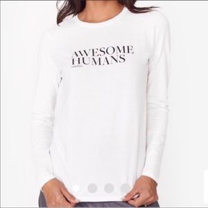 Figs Awesome Humans Super Soft Longsleeve